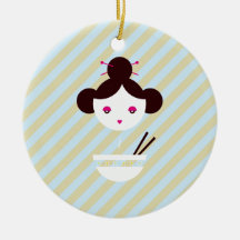 Miso girl ornament