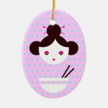 Miso girl ornament