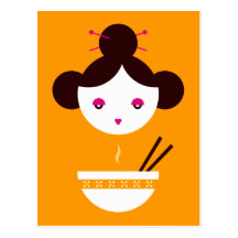 Miso girl post cards