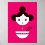 Miso girl print