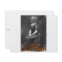 Miss Alicia Pumpkinhead invitations by spyderfyngers Miss Alicia Pumpkinhead invitations