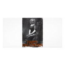 Miss Alicia Pumpkinhead Photo Card