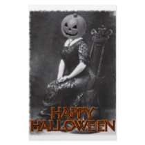 Miss Alicia Pumpkinhead Stationery Design