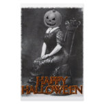 Miss Alicia Pumpkinhead Stationery Design
