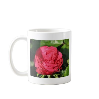 Miss All-American Beauty Hybrid Tea Rose 097 Coffee Mug by MobyD46