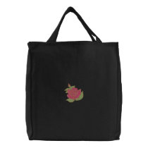 Miss All American Beauty Rose Embroidered Bags