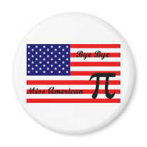 Miss American Pie Refrigerator Magnets