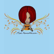 "Miss Anastasia" Baby Doll t-shirts by Zwinky "Miss Anastasia" Baby Doll t-shirts