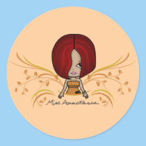 "Miss Anastasia" Stickers
