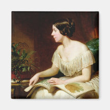 Miss Anne Pratt, the famous botanist Magnet