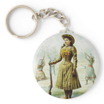 Miss Annie Oakley Key Chains