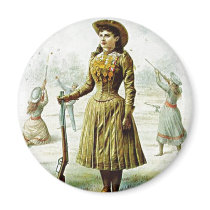 Miss Annie Oakley Magnets