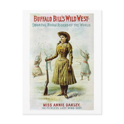 Miss Annie Oakley postcard