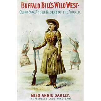 Miss Annie Oakley print