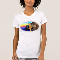 Miss April Beach Wear t-shirts by cimmerrian Miss April Beach Wear t-shirts
