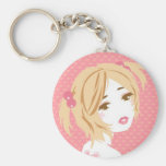 Miss Banana Cream keychains