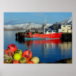 Miss Berdie, Fishing Trawler in Dutch Harbor, AK Print