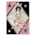 Miss Bunny - Pinup Girl CARD