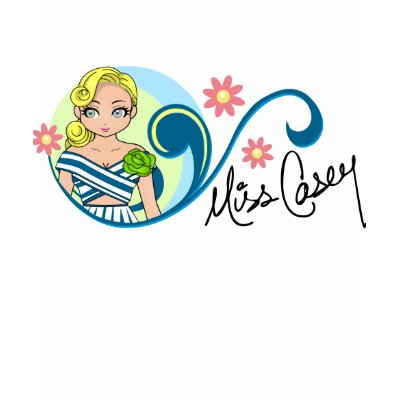 "Miss Casey" Baby Doll Tshirts by Zwinky