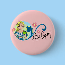 "Miss Casey" Button by Zwinky "Miss Casey" Button