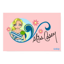 "Miss Casey" Poster posters