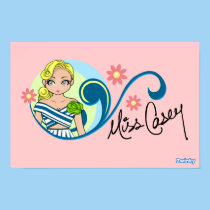 "Miss Casey" Poster posters