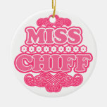 "Miss Chiff" Fashion Statement Ornament