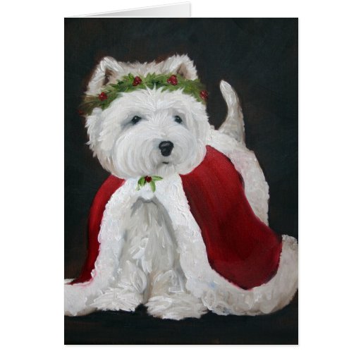 Miss Christmas Greeting Cards