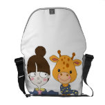 Miss Classy Tassy and Her Giraffey Messenger Bag