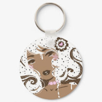Miss Coockies-n-Cream Keychain by MissKika Miss Coockies-n-Cream Keychain