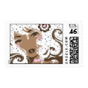 Miss Cookies-n-Cream Postage postage