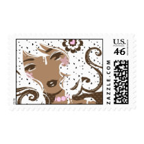 Miss Cookies-n-Cream Postage postage by MissKika Miss Cookies-n-Cream Postage postage