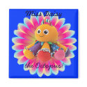 Miss Daisy the Octapus Magnet by Rb_barnes2 Miss Daisy the Octapus Magnet