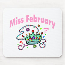 Miss February (2) Mousepad