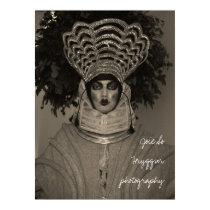Miss Hryggur portraiture poster (Daniel Lismore)