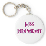 MISS INDEPENDENT KEY CHAIN