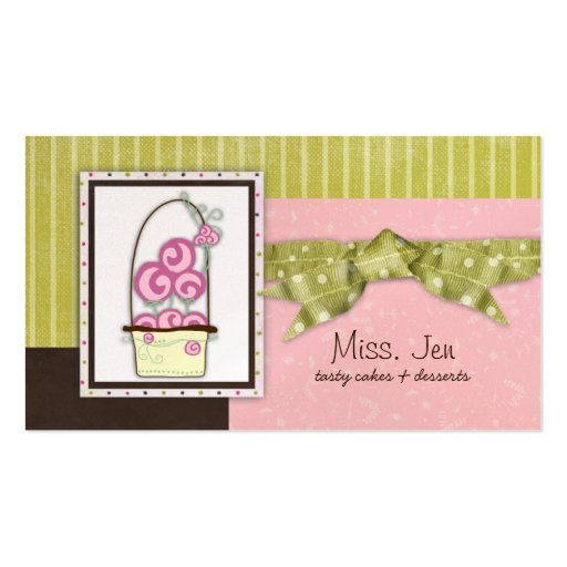 Miss. Jen Candy Business Cards