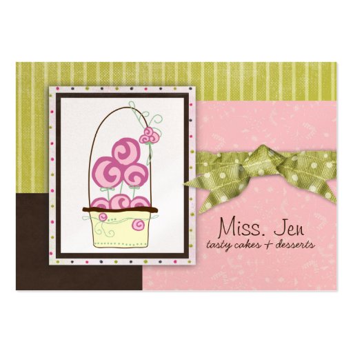 Miss. Jen Candy Chubby Business Cards
