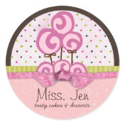 Miss. Jen Candy Large Merchandise Stickers