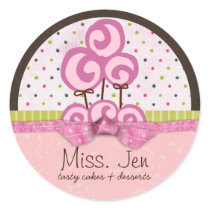 Miss. Jen Candy Large Merchandise Stickers by KrispysKingdom Miss. Jen Candy Large Merchandise Stickers
