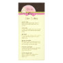 Miss. Jen Menu Rack Cards