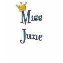 Miss June T-Shirt by teeboutique Miss June T-Shirt