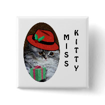 Miss Kitty buttons