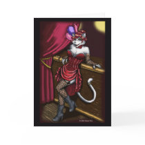 Miss Kitty Greeting Card