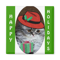 Miss Kitty magnets