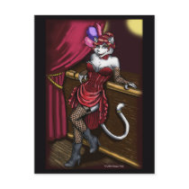 Miss Kitty Postcard by artvixn Miss Kitty Postcard