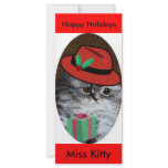 Miss Kitty Rack Card
