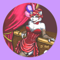 Miss Kitty Sticker stickers