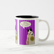 Miss Molly at the Podium mugs