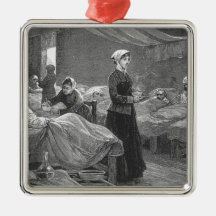 Miss Nightingale in the Barrack Hospital Christmas Tree Ornament
